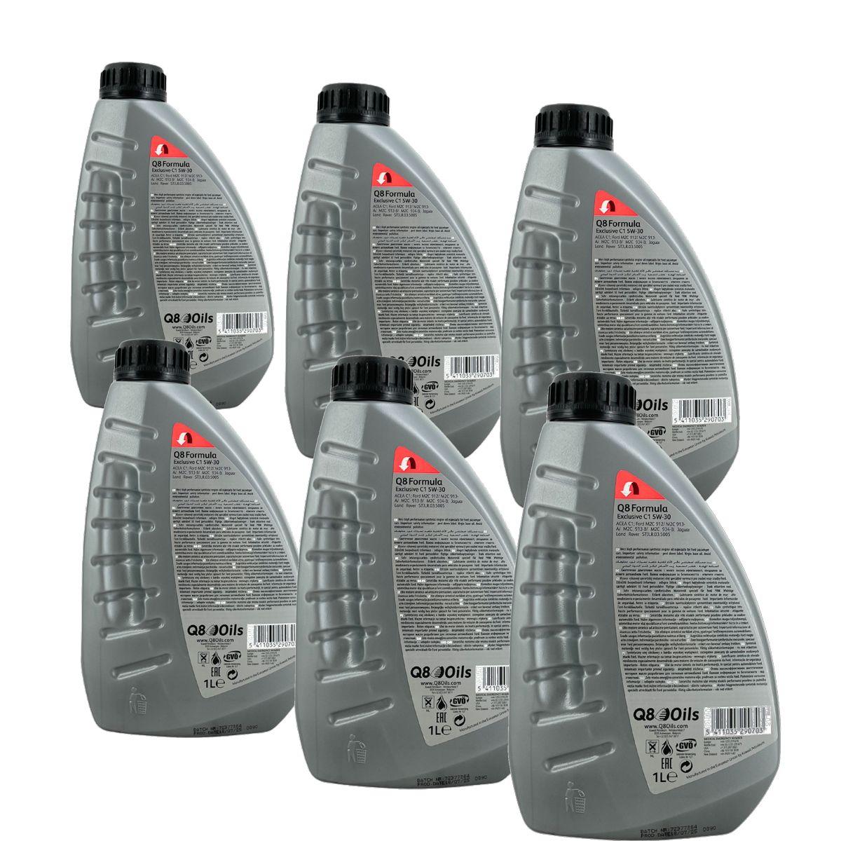 Q8 Formula Exclusive C1 5W-30 6x1 Liter