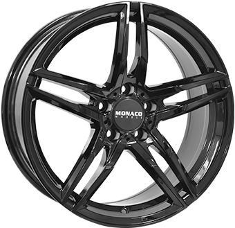 MONACO WHEELS MONACO GP1 gloss black 8.0Jx19 5x112 ET35