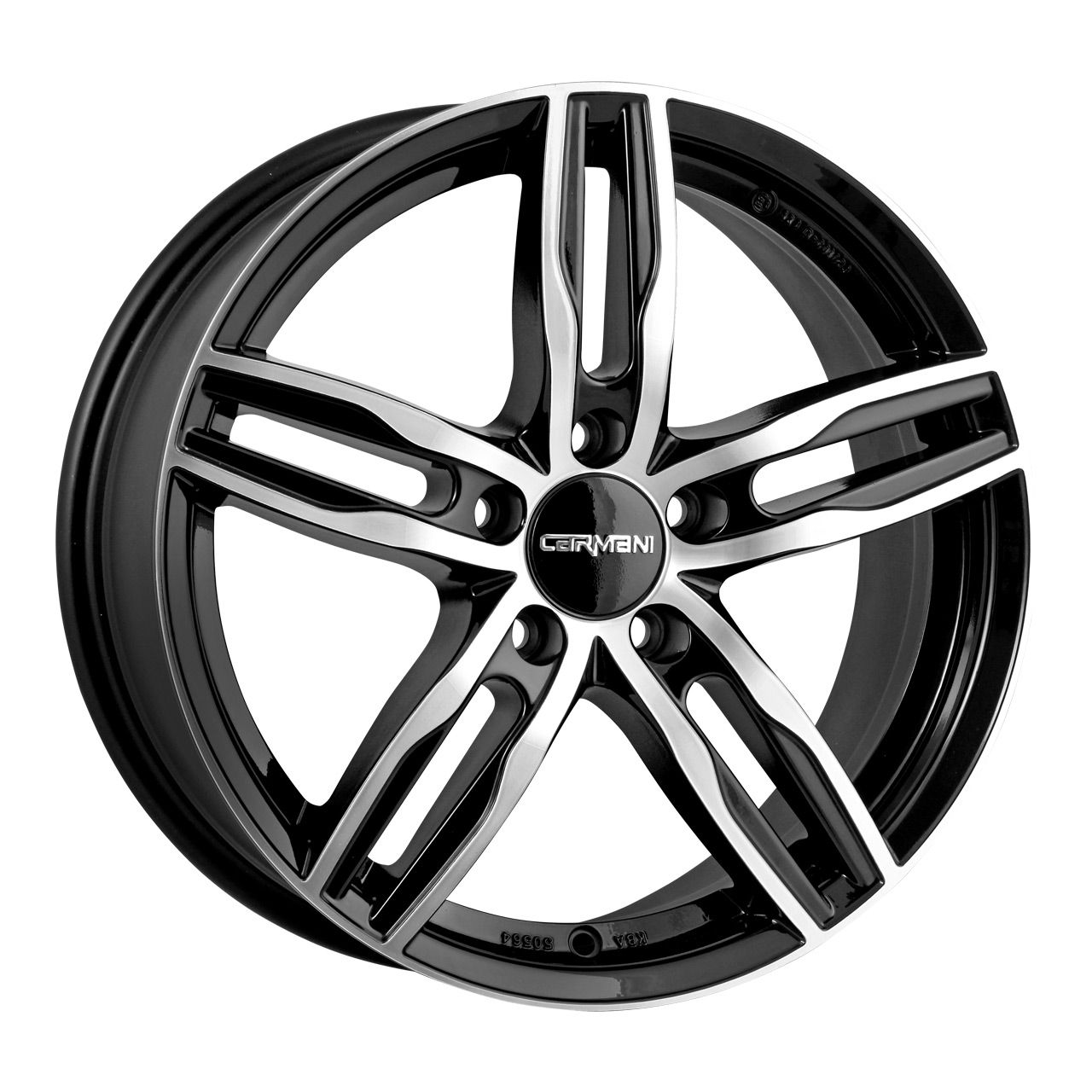 CARMANI CA 14 PAUL black polish 6.5Jx16 5x112 ET46