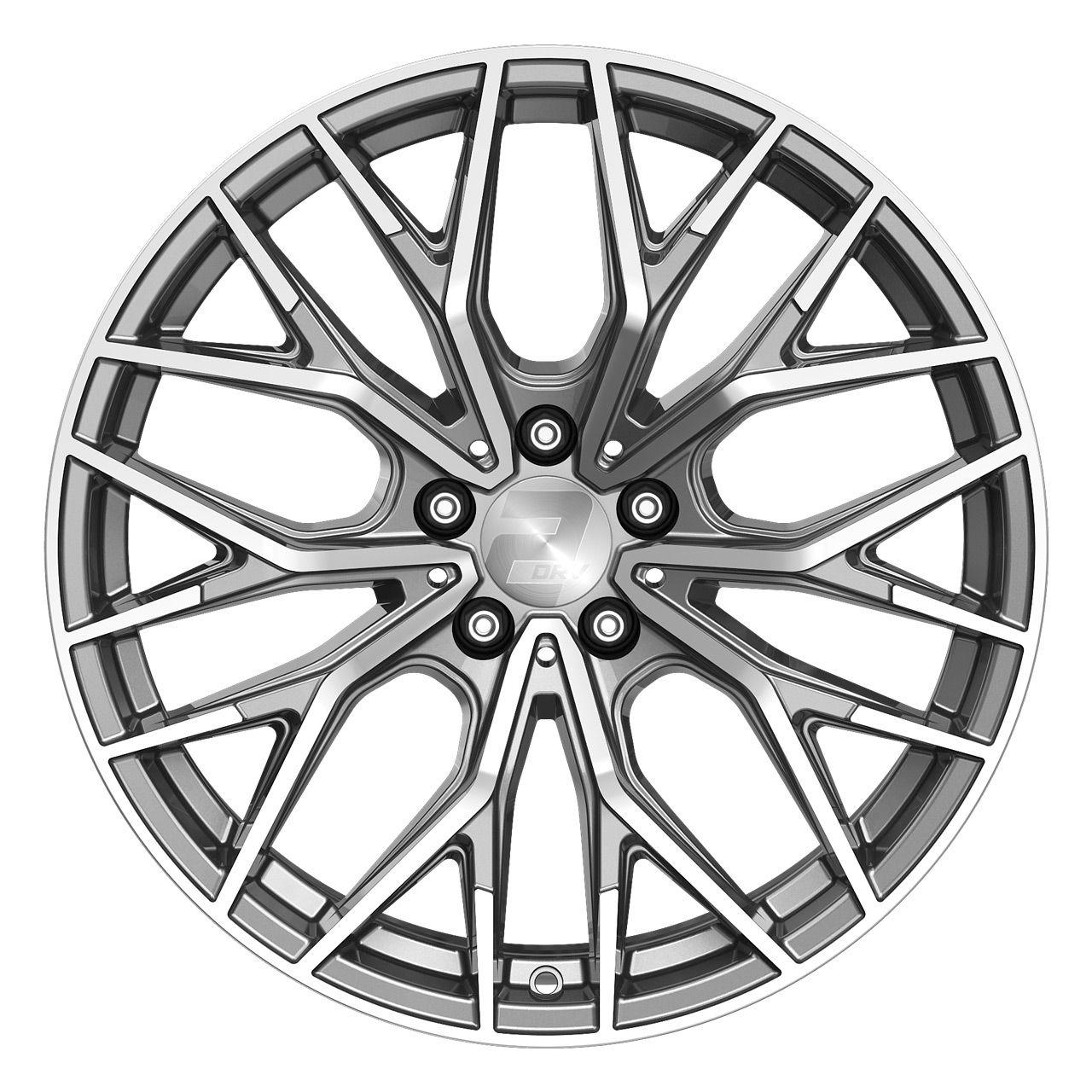 WHEELWORLD-2DRV WH37 daytona grey full machined 8.5Jx19 5x112 ET26