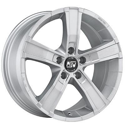MSW (OZ) SAHARA 5 full silver 8.0Jx18 5x120 ET45