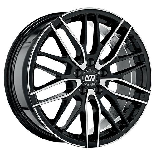 MSW (OZ) MSW 72 gloss black full polished 8.0Jx18 5x120 ET29