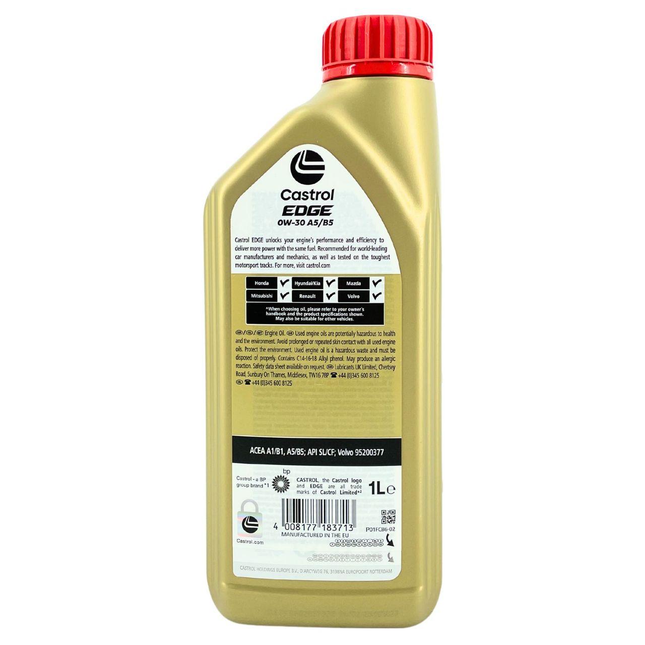 Castrol Edge 0W-30 A5/B5 1 Liter