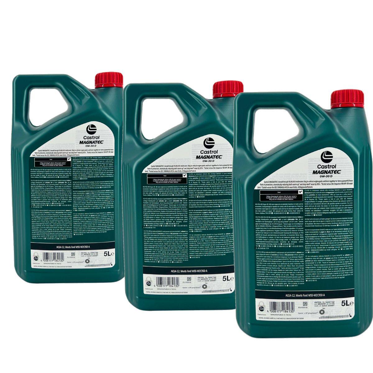Castrol Magnatec 0W-30 3x5 Liter
