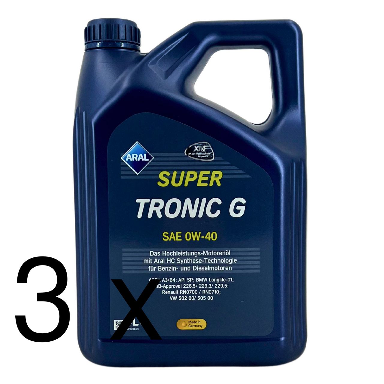 Aral SuperTronic G 0W-40 3x4 Liter Aral SuperTronic G 0W-40 3x4 Liter