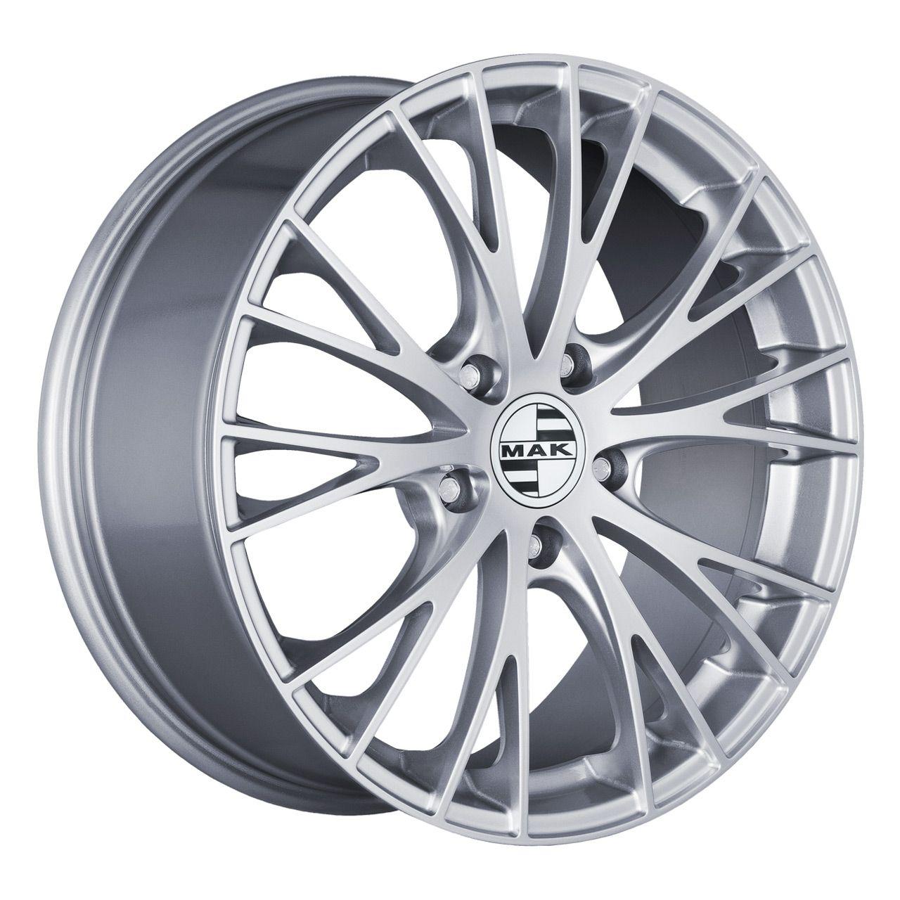 MAK RENNEN silber 9.0Jx18 5x130 ET50