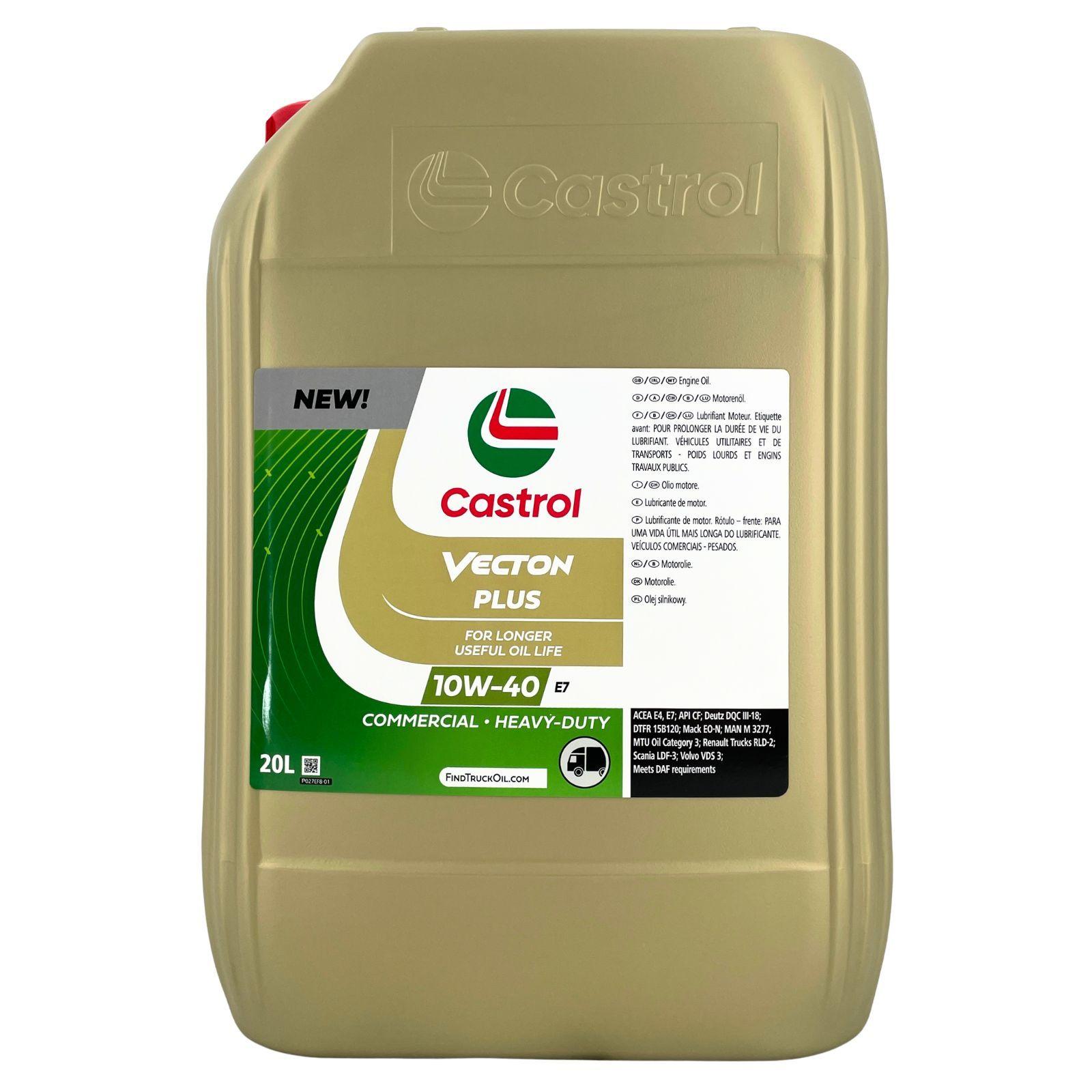 Castrol Vecton Plus 10W-40 E7 20 Liter