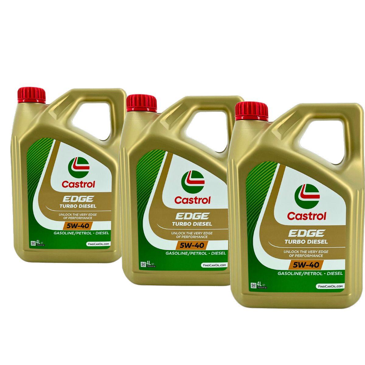 Castrol Edge TD 5W-40 3x4 Liter
