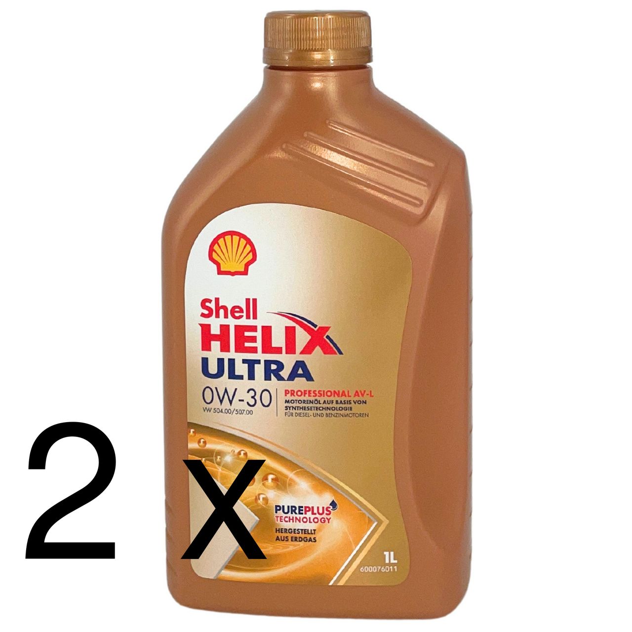 Shell Helix Ultra Professional AV-L 0W-30 2x1 Liter Shell Helix Ultra Professional AV-L 0W-30 2x1 Liter
