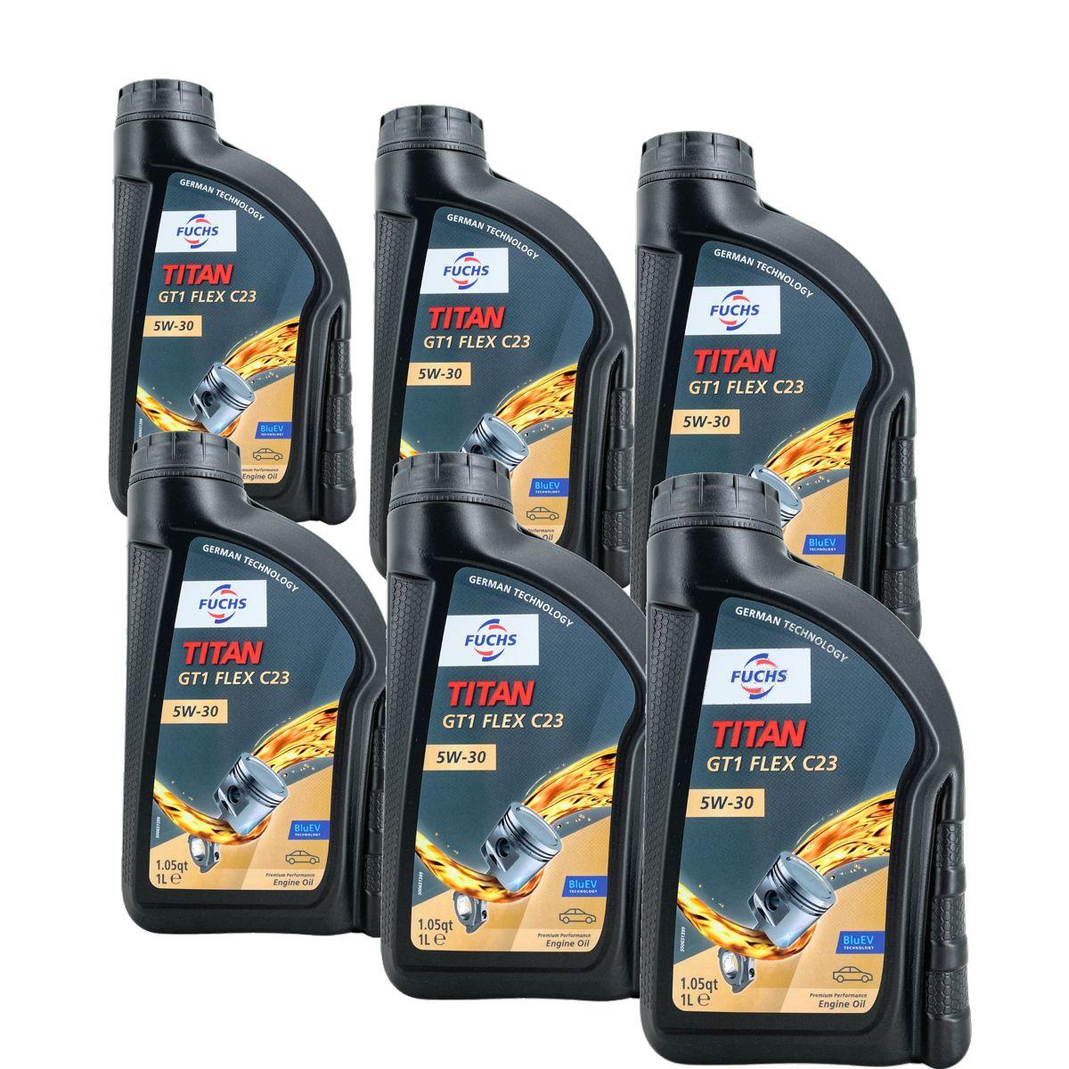 Fuchs Titan GT1 Flex C23 5W-30  6x1 Liter