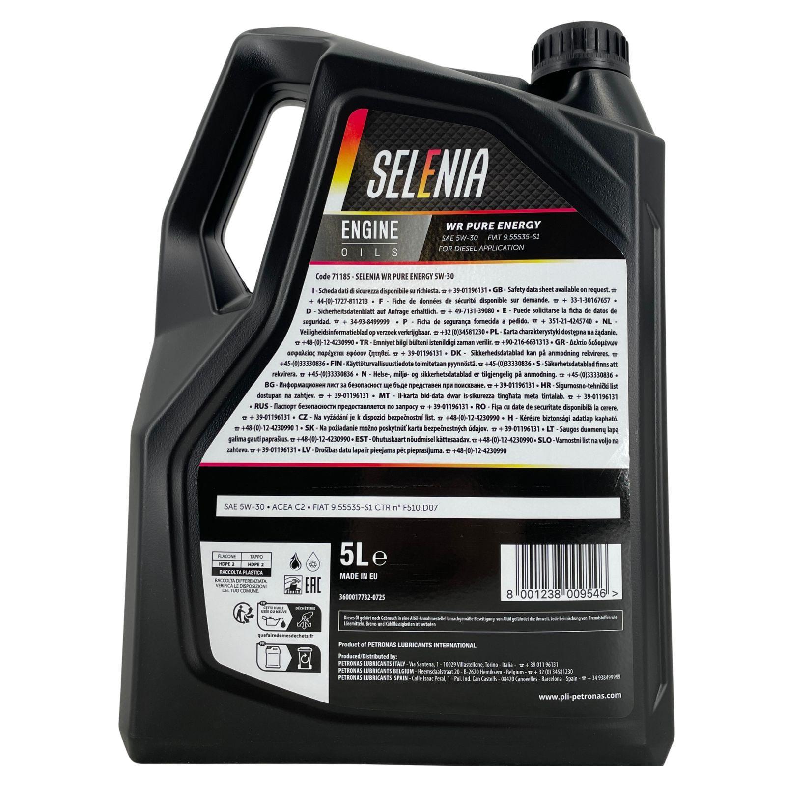 Selenia WR Pure Energy 5W-30 5 Liter