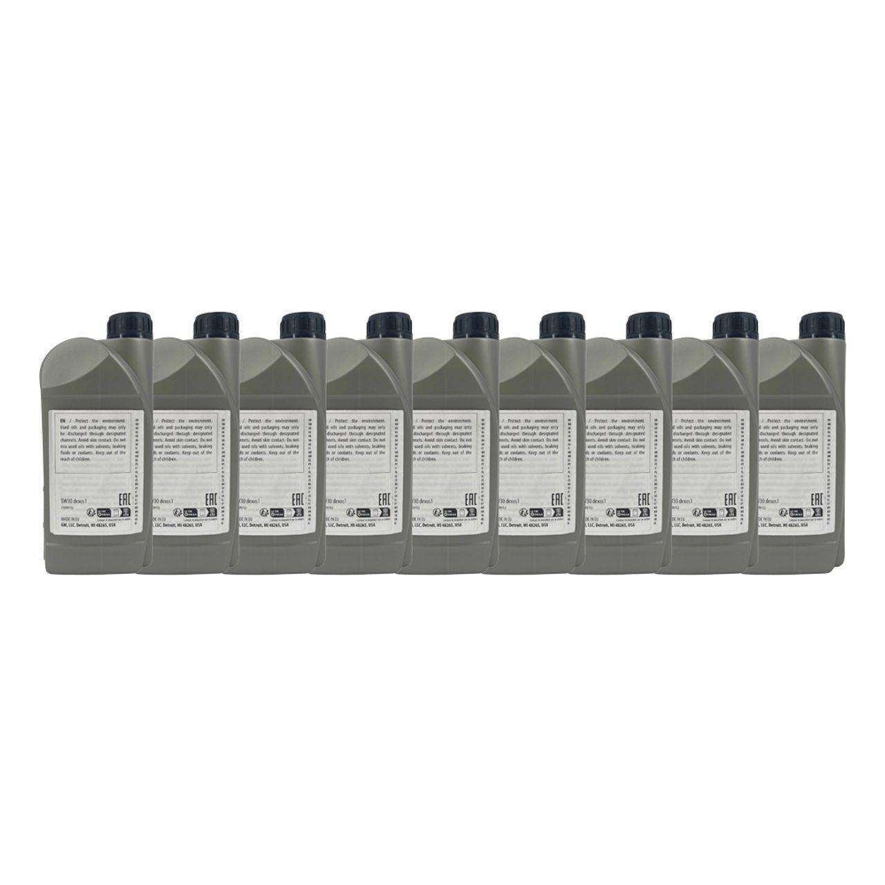 GM Dexos 1 GEN 3 5W-30 9x1 Liter