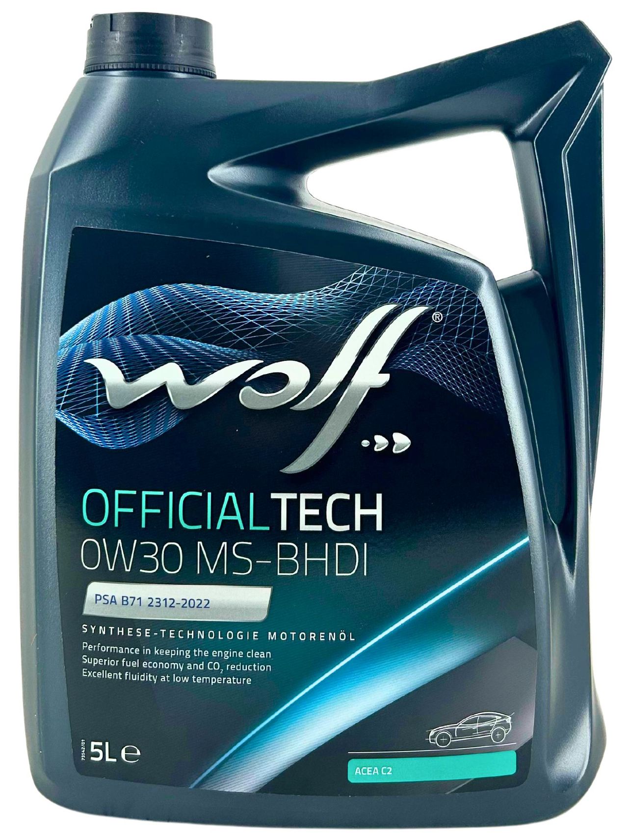 Wolf OfficialTech 0W-30 MS-BHDI 5 Liter