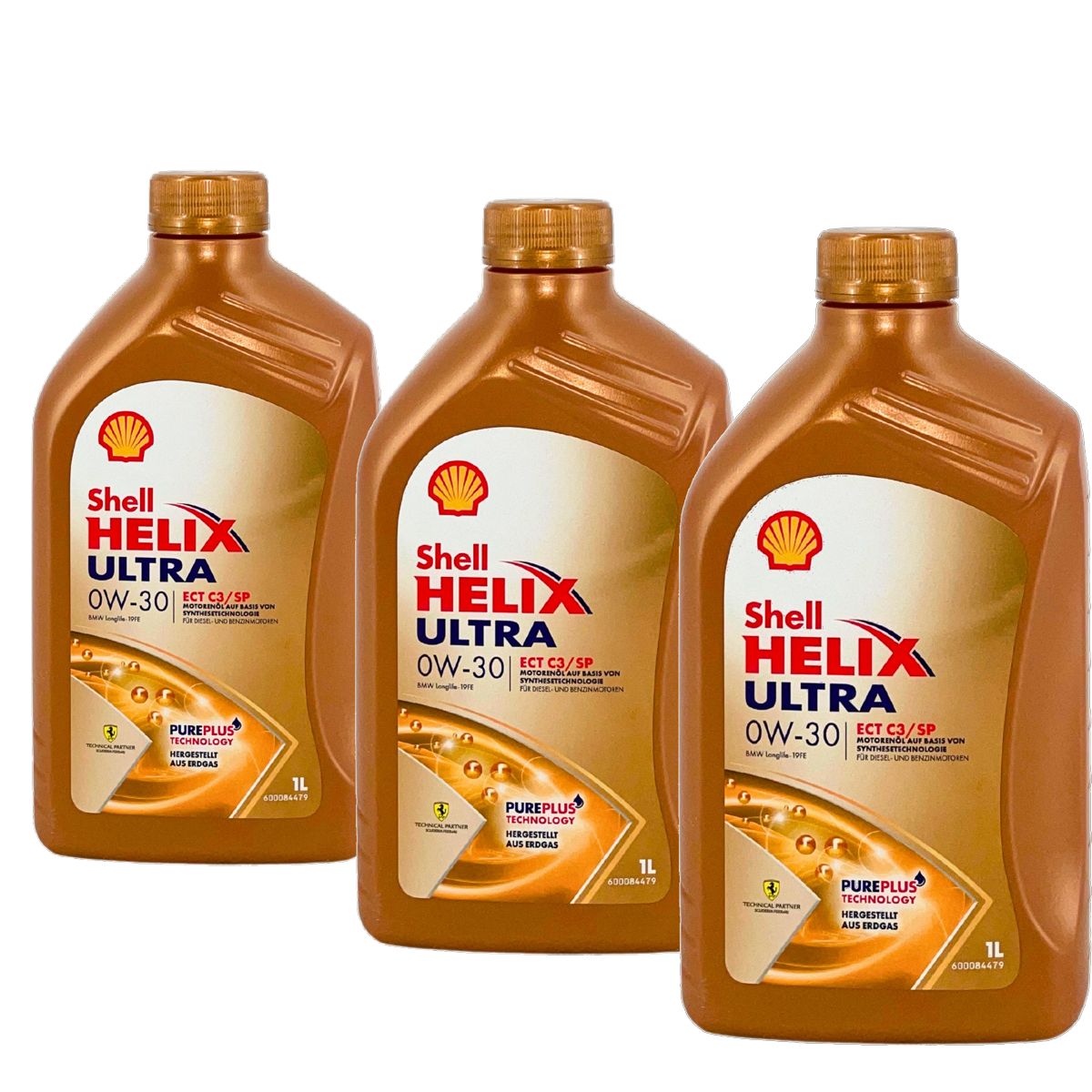 Shell Helix Ultra ECT C3 SP 0W-30 3x1 Liter