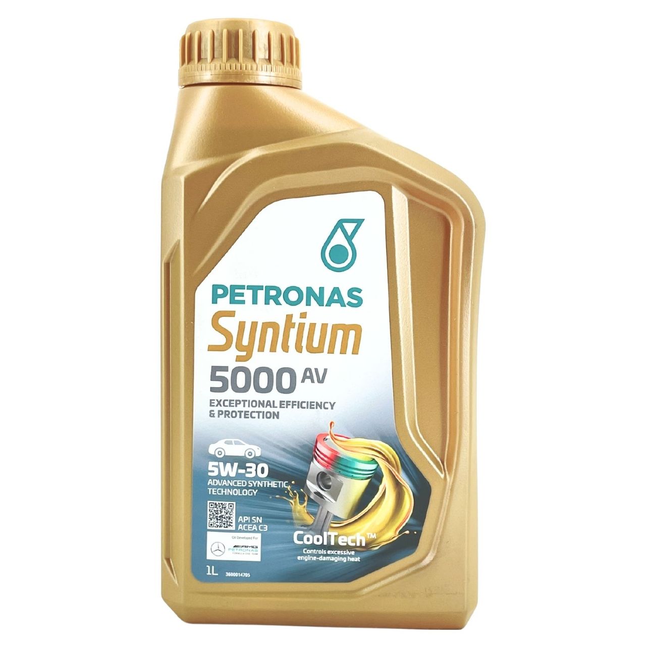 Petronas Syntium 5000 AV 5W-30 SN 1 Liter Petronas Syntium 5000 AV 5W-30 SN 1 Liter