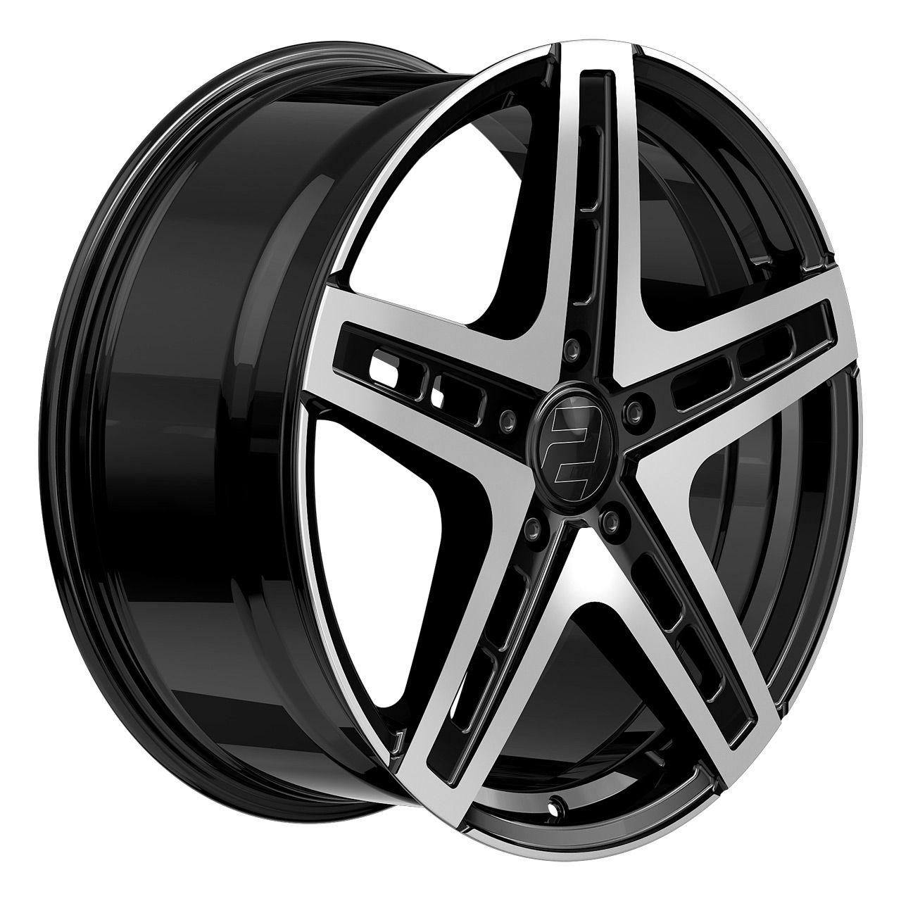 WHEELWORLD-2DRV WH38 black full machined 9.0Jx20 5x112 ET35