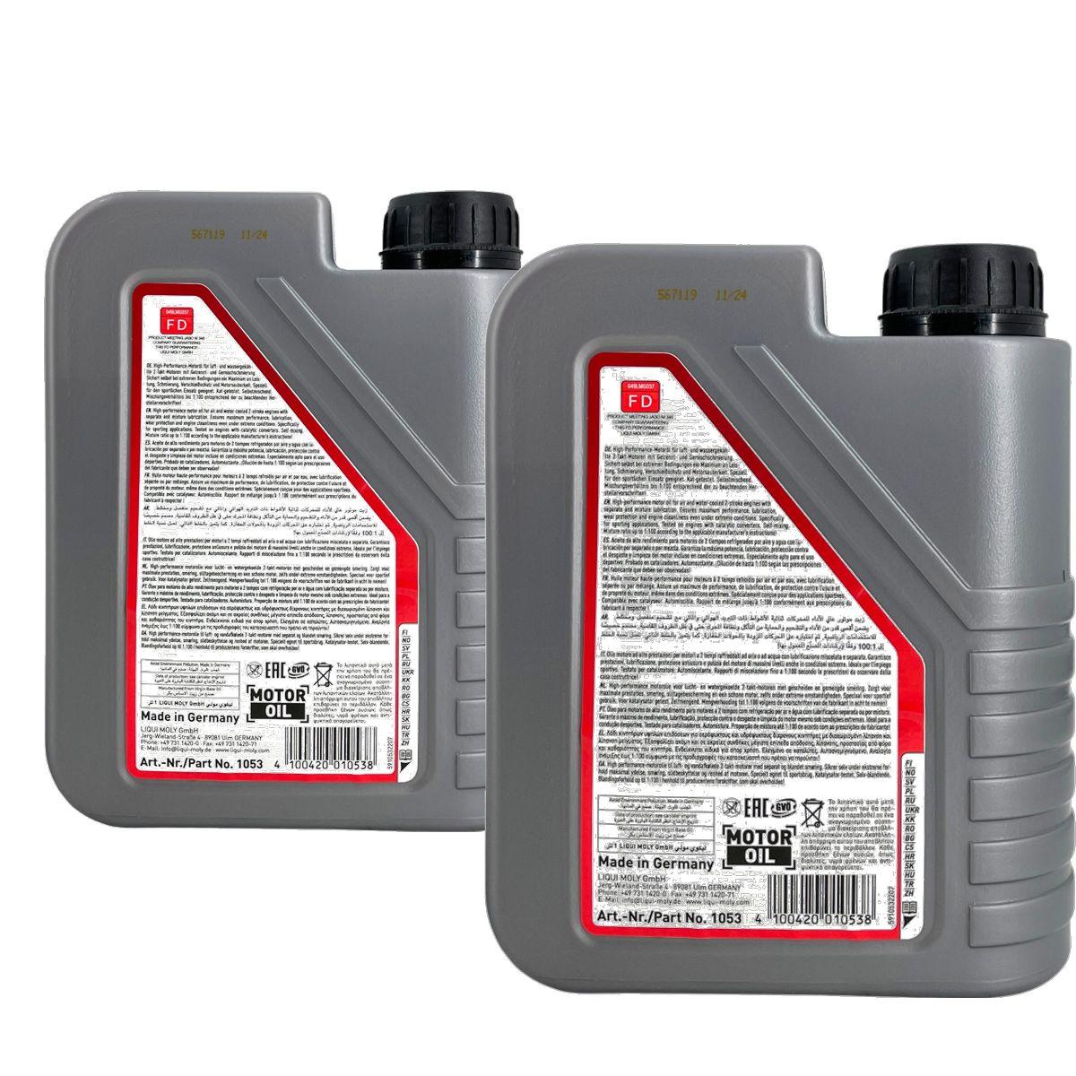 Liqui Moly Motorbike 2T Synth Scooter Race 2x1 Liter