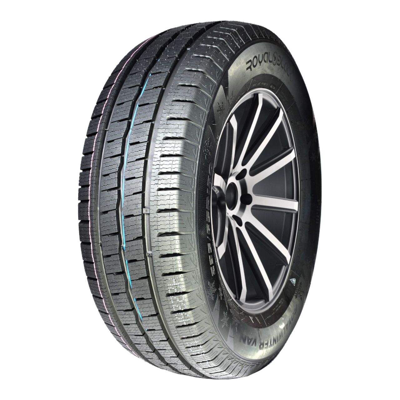 ROYAL BLACK ROYALWINTER VAN 185/75R16C 104R BSW