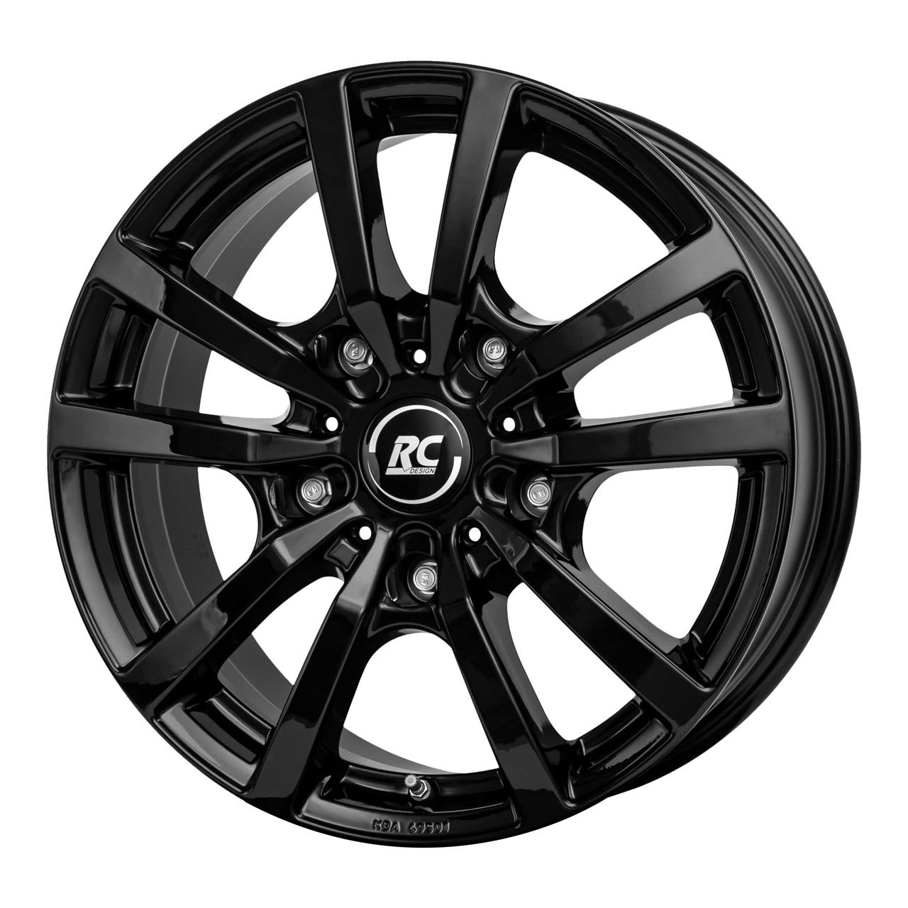 RC-DESIGN RC25T schwarz glanz (sg) 6.5Jx16 5x120 ET60
