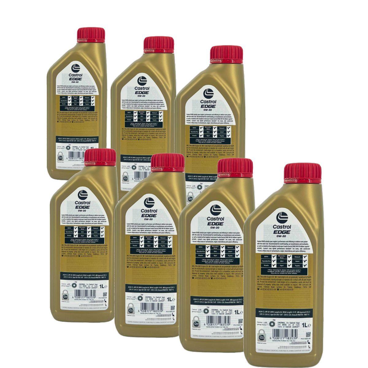 Castrol Edge 0W-30 7x1 Liter