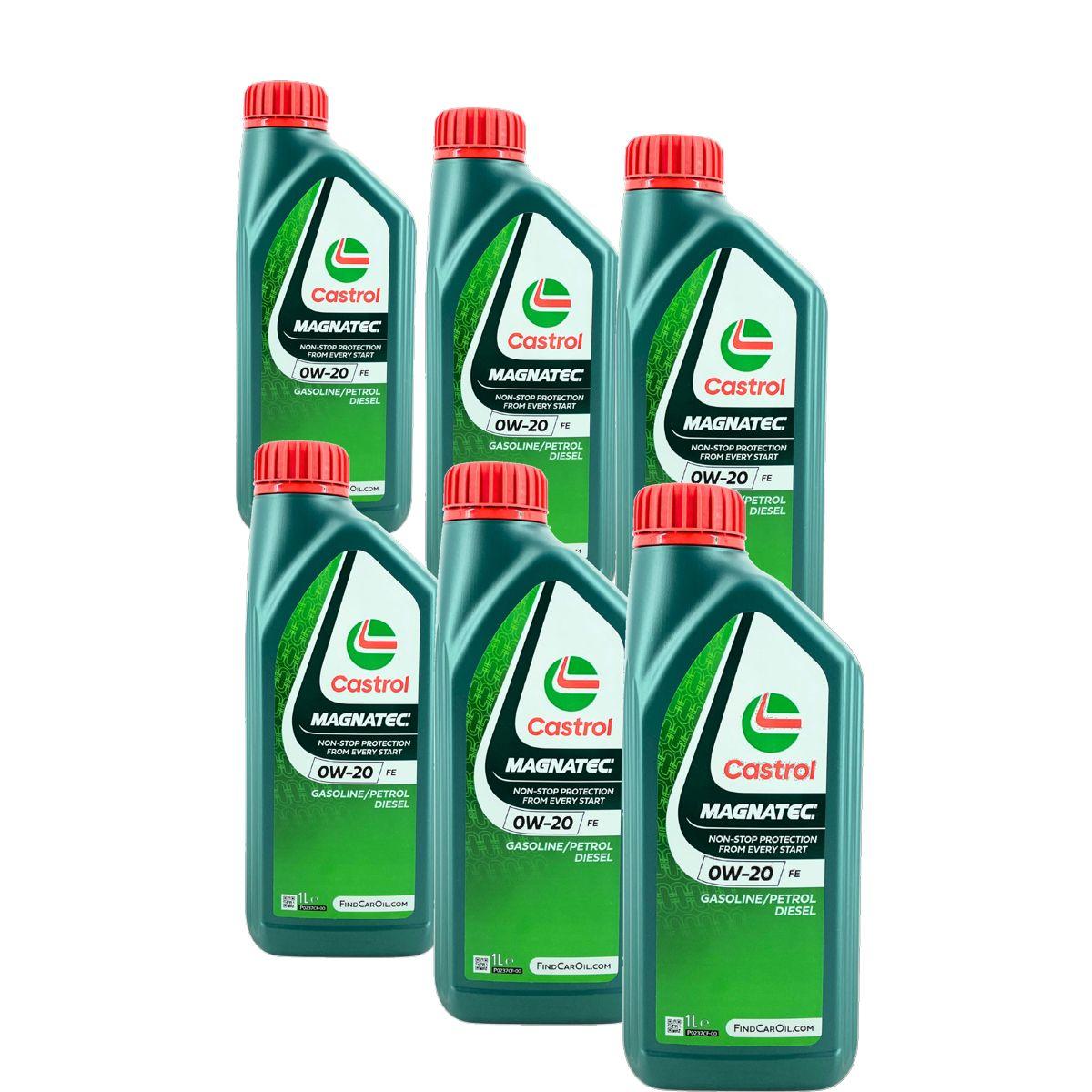 Castrol Magnatec 0W-20 FE 6x1 Liter