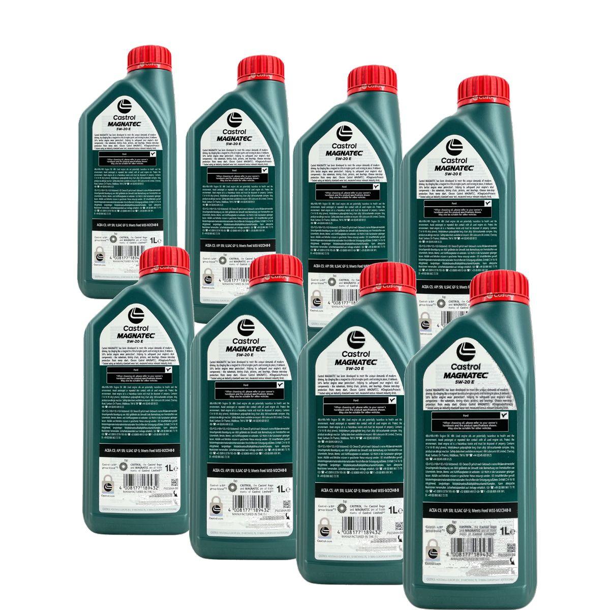 Castrol Magnatec 5W-20 E 8x1 Liter