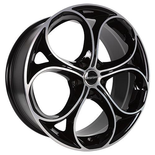 GMP DRAKE schwarz diamantgeschliffen 8.5Jx20 5x110 ET31