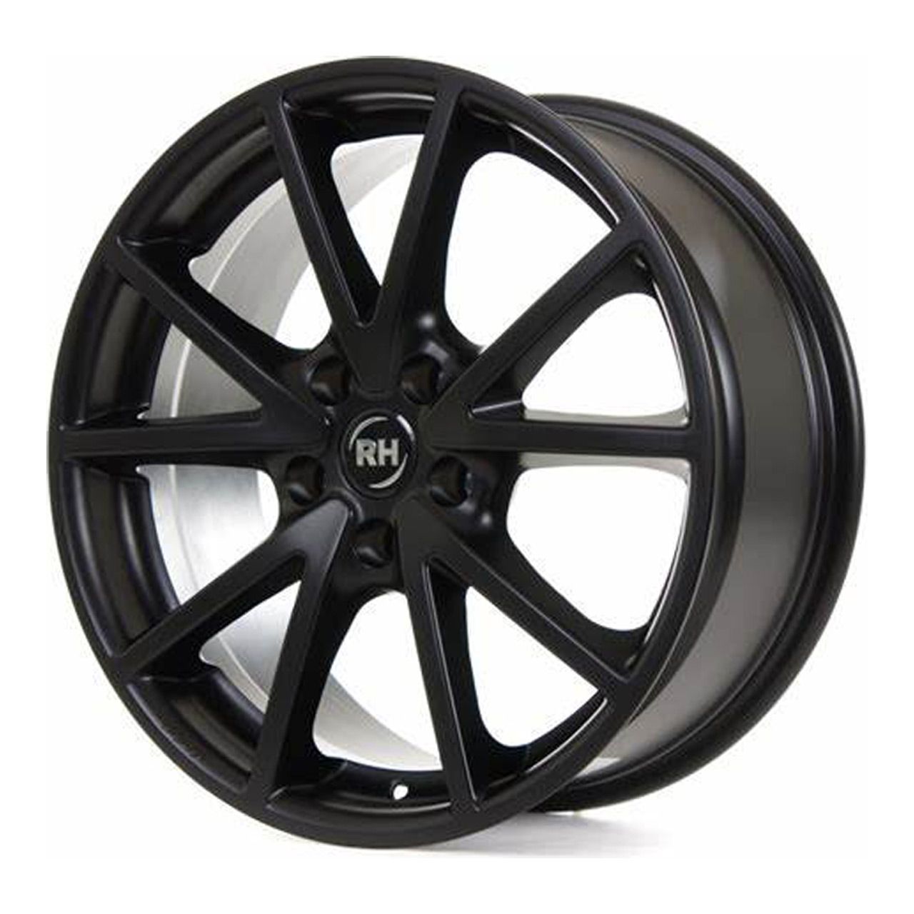 RH DE SPORTS racingschwarz lackiert 8.0Jx18 5x112 ET35