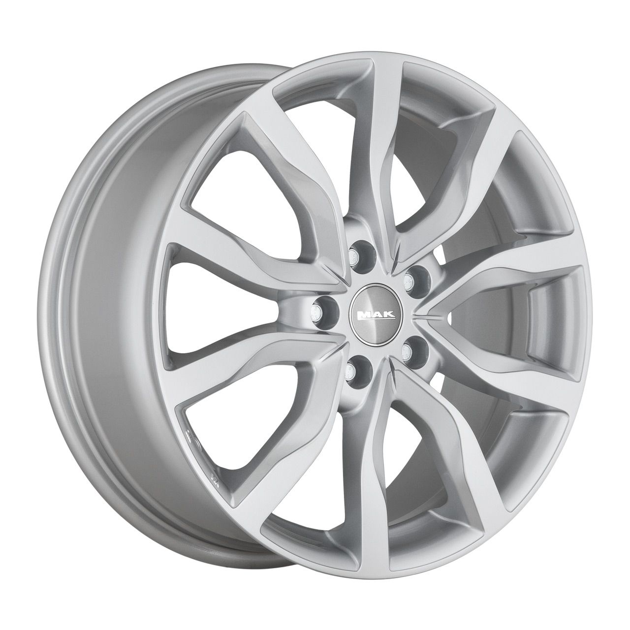 MAK HIGHLANDS silber 9.0Jx 5x120 ET43.5