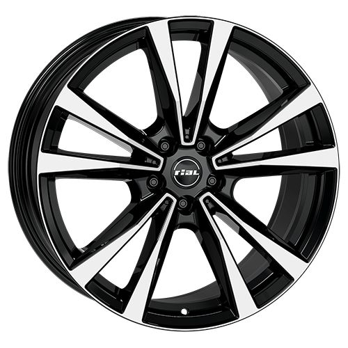 RIAL M12 diamantschwarz frontpoliert 9.0Jx19 5x112 ET49