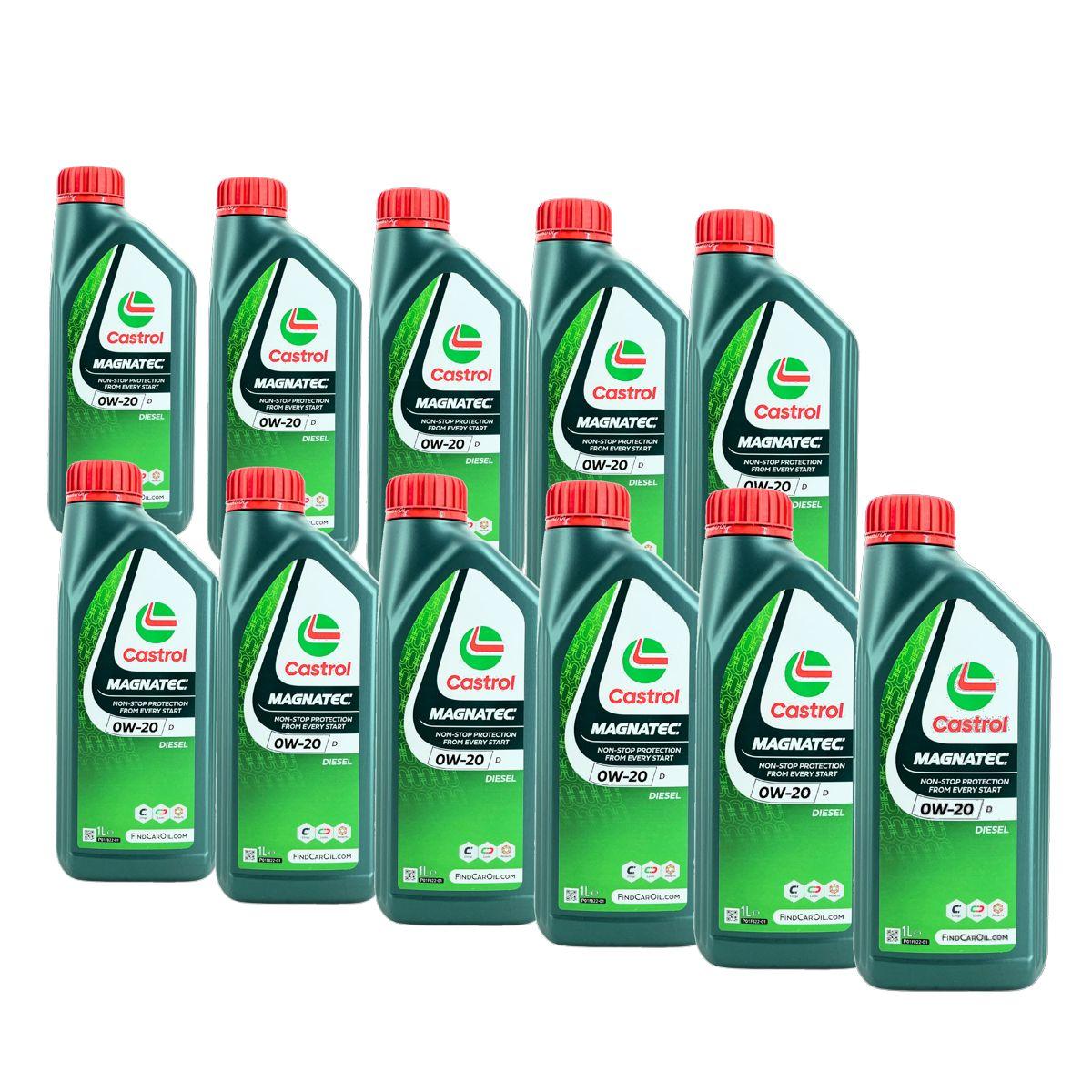 Castrol Magnatec Diesel 0W-20 11x1 Liter