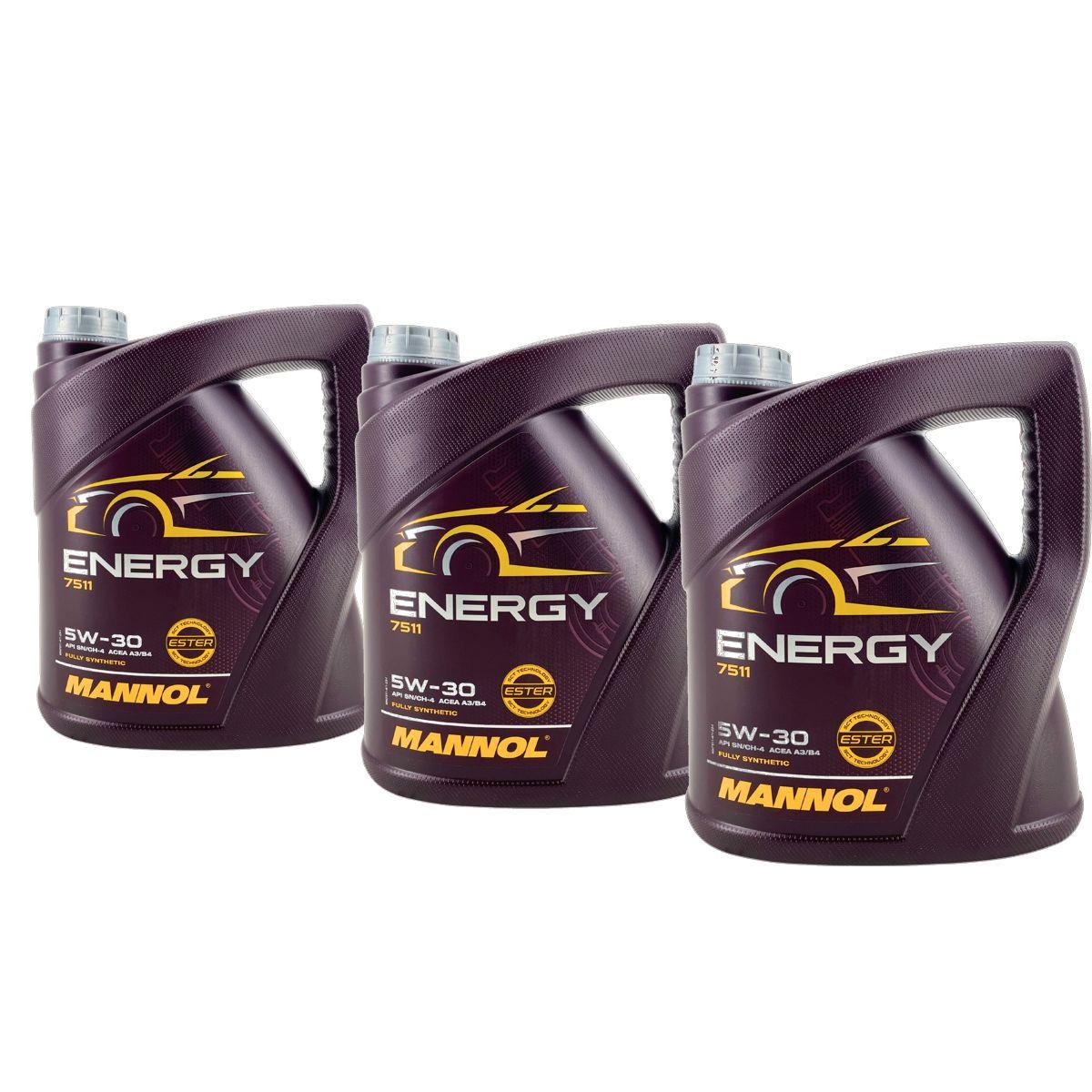 Mannol Energy 5W-30 3x4 Liter