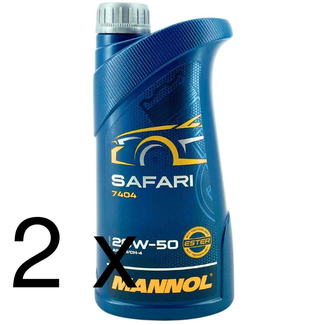 Mannol Safari 20W-50 2x1 Liter Mannol Safari 20W-50 2x1 Liter