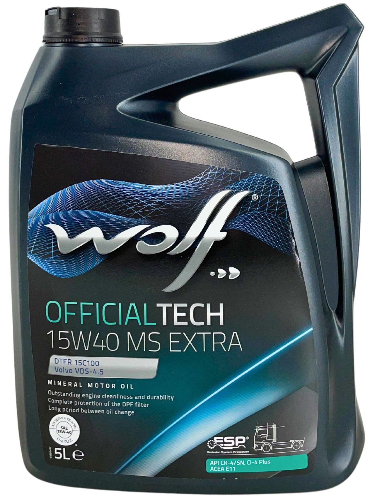Wolf OfficialTech 15W-40 MS Extra 5 Liter