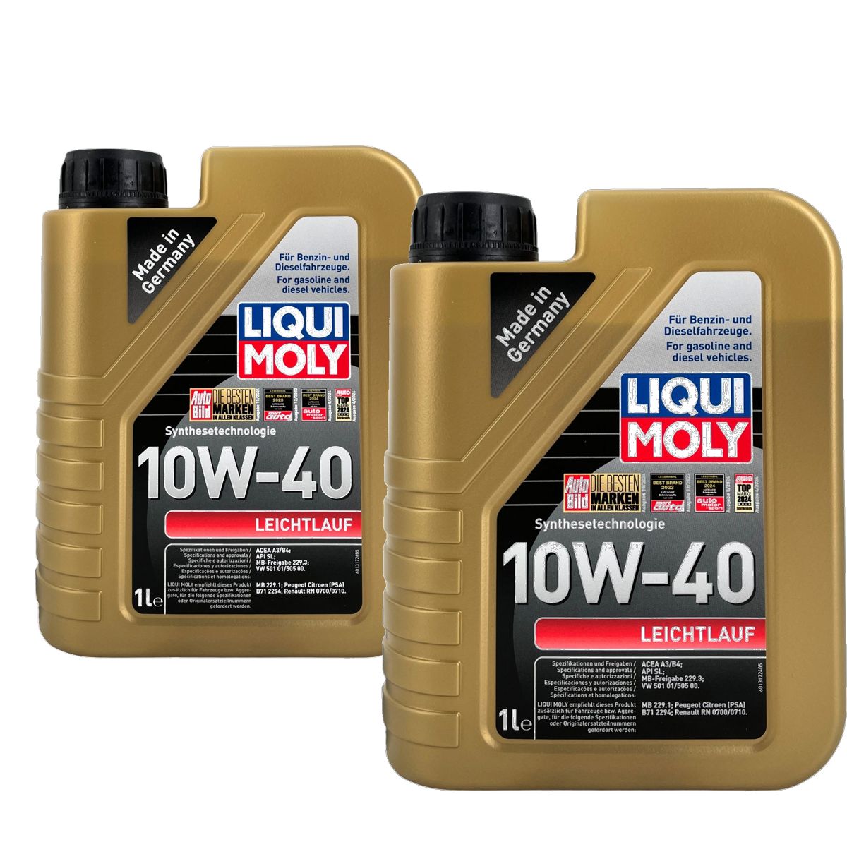 Liqui Moly Leichtlauf 10W-40 2x1 Liter