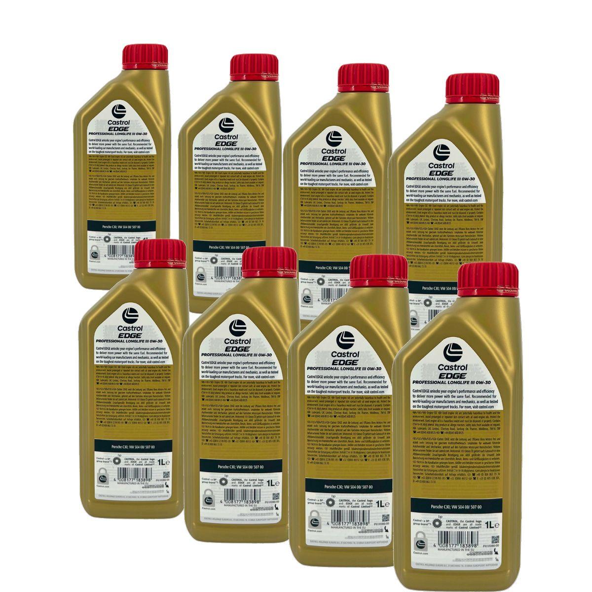 Castrol Edge Professional Longlife 3 0W-30 8x1 Liter