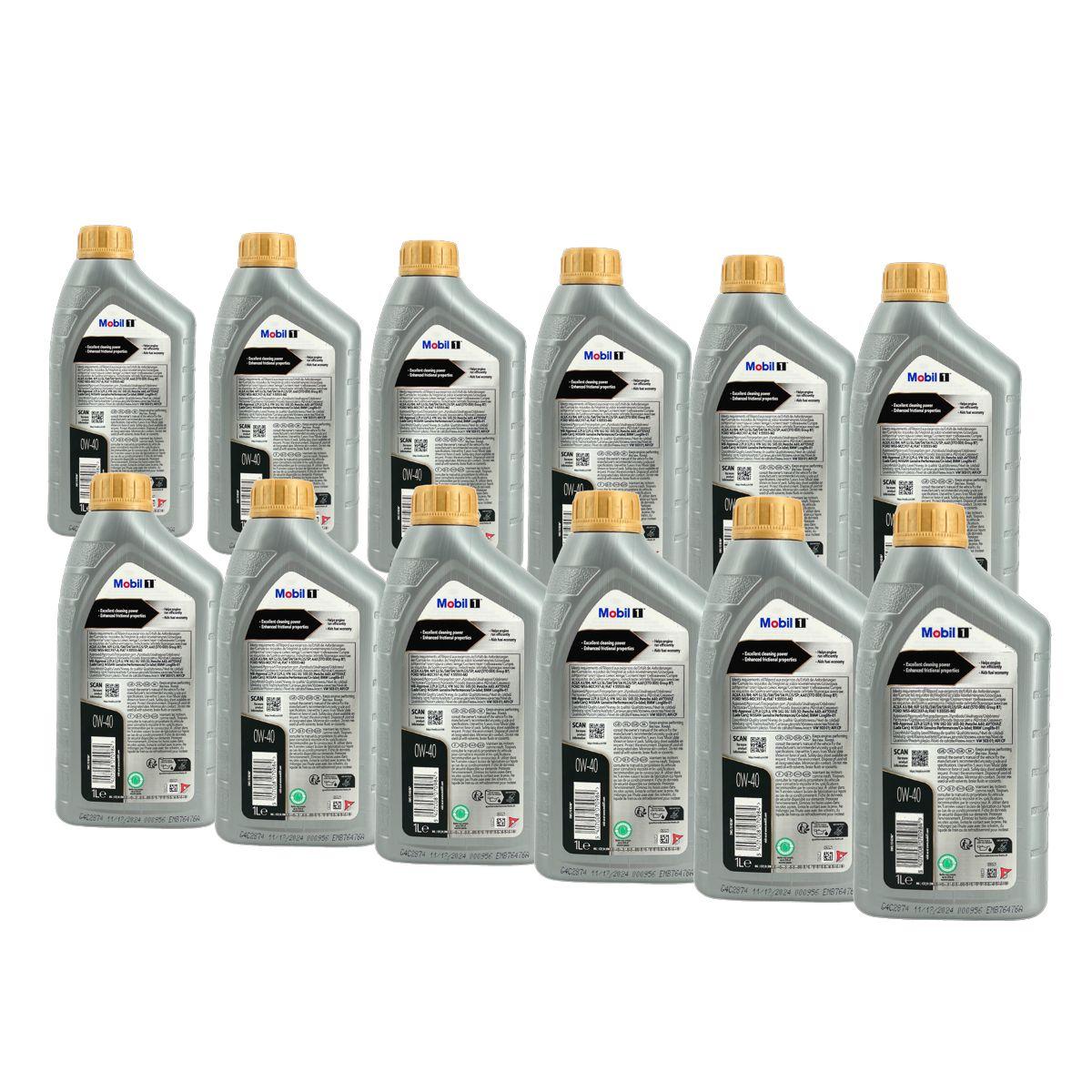 Mobil 1 FS 0W-40 12x1 Liter