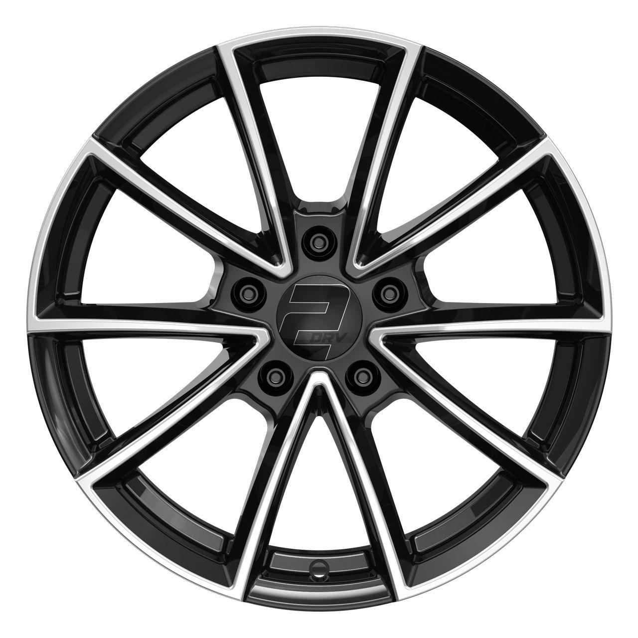 WHEELWORLD-2DRV WH28 schwarz hochglanzpoliert 8.5Jx19 5x112 ET45