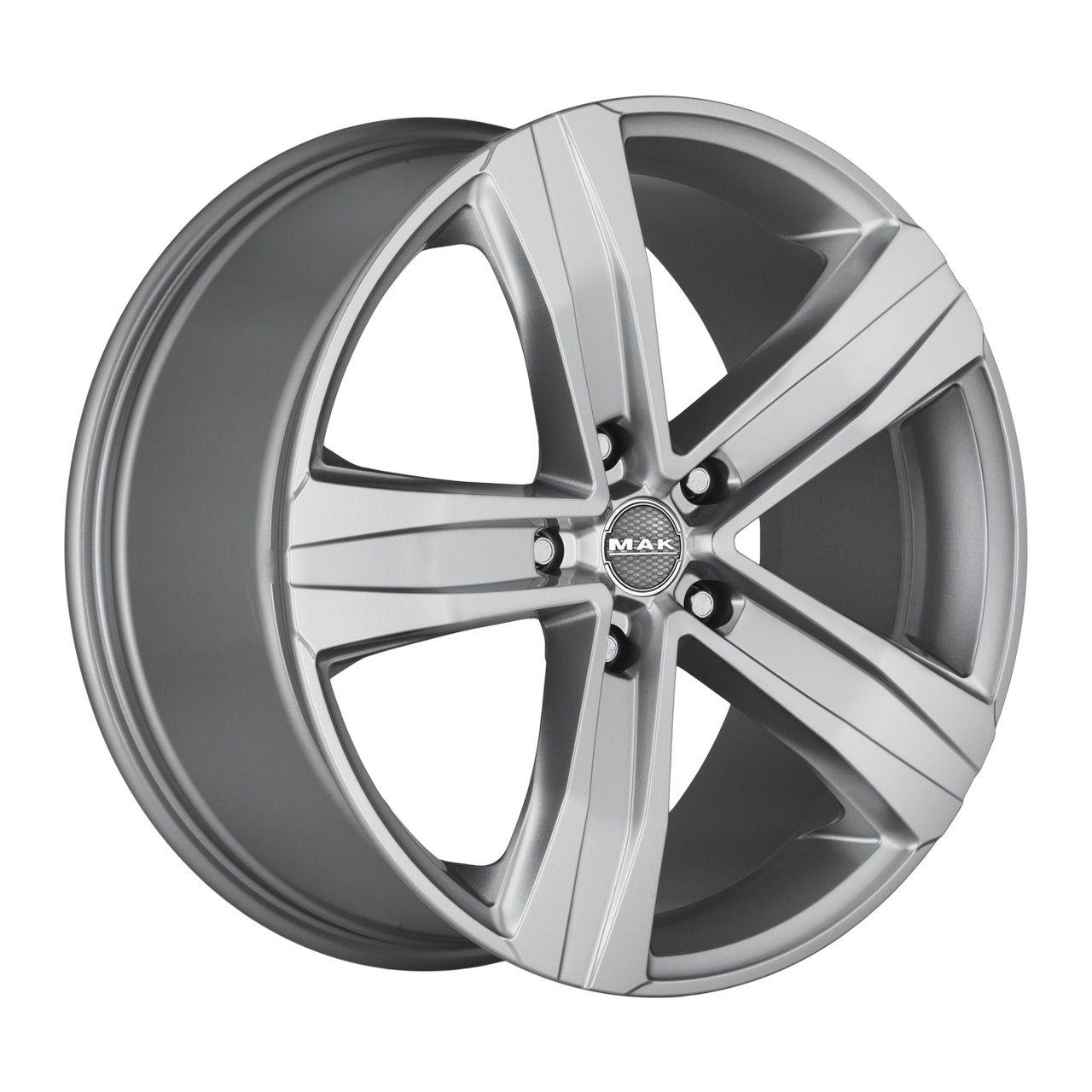 MAK STONE 5 3 silber 6.5Jx15 5x160 ET58