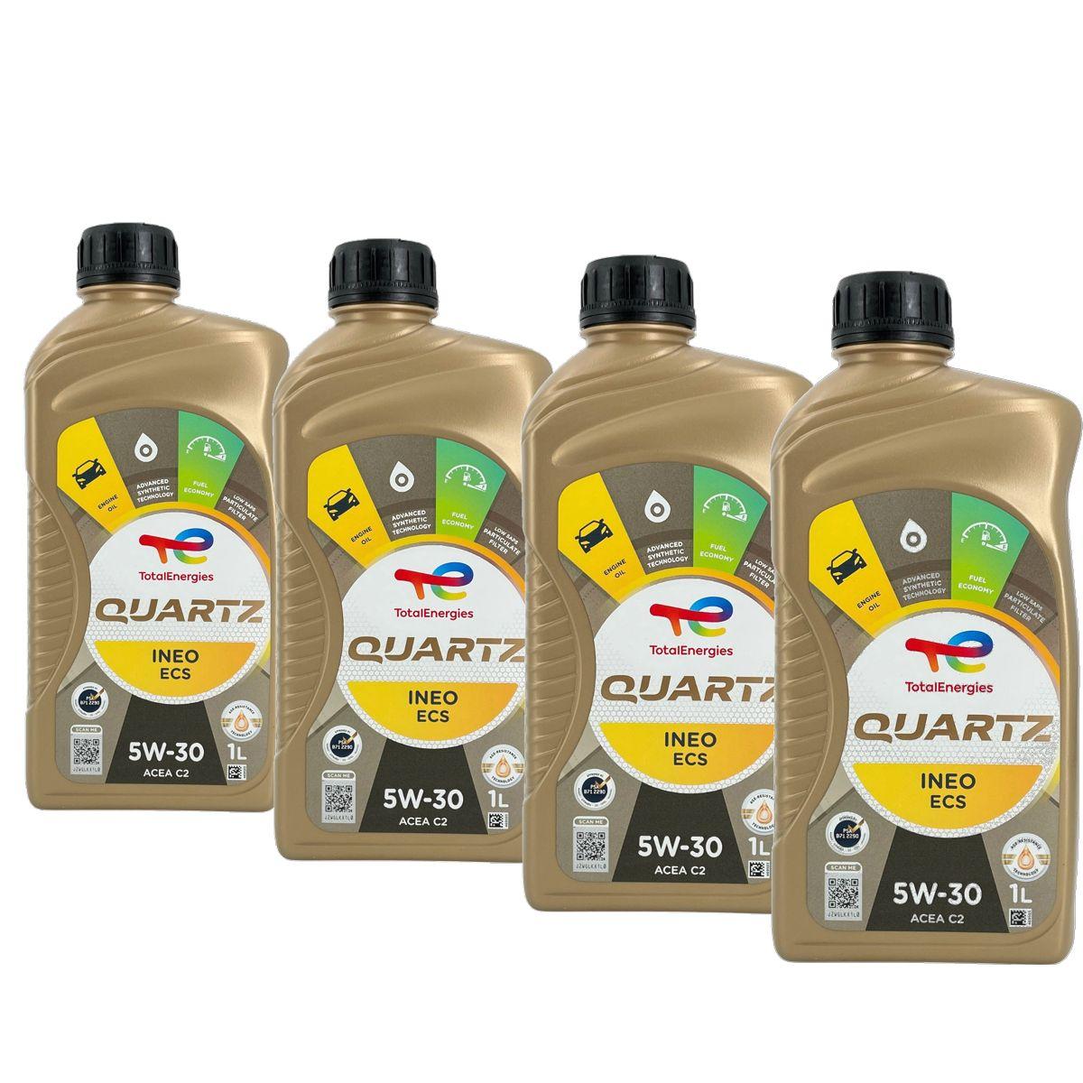 Total Quartz Ineo ECS 5W-30 4x1 Liter