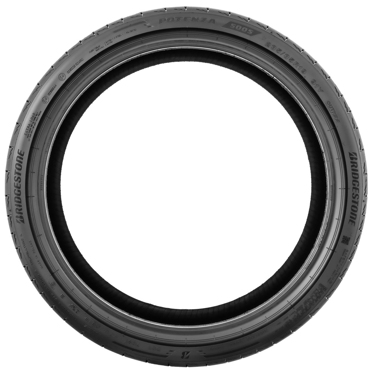 BRIDGESTONE POTENZA S005 (+) 225/40R18 92Y MFS BSW XL