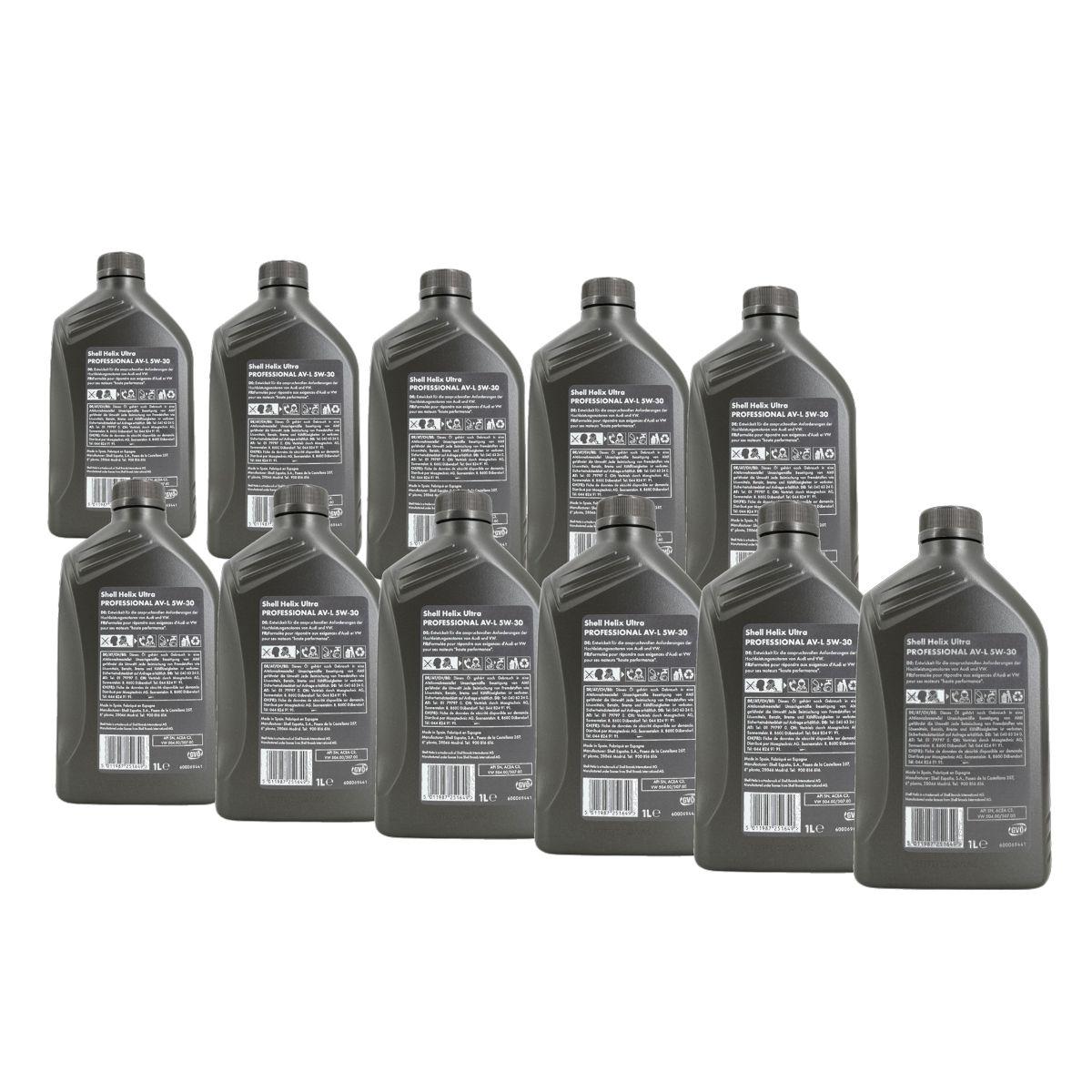 Shell Helix Ultra Professional AV-L 5W-30 11x1 Liter