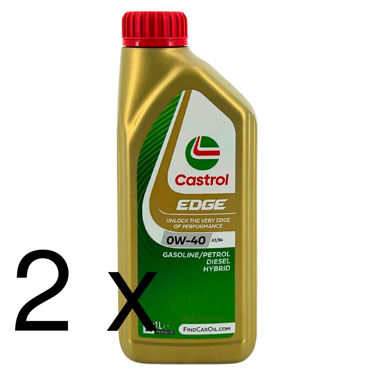 Castrol Edge 0W-40 A3/B4 2x1 Liter Castrol Edge 0W-40 A3/B4 2x1 Liter