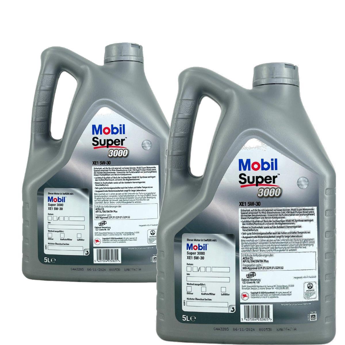 Mobil Super 3000 XE1 5W-30 2x5 Liter