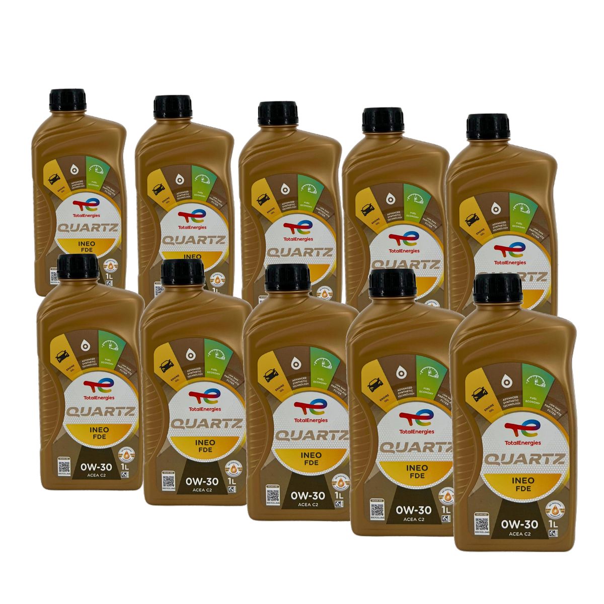 Total Quartz Ineo FDE 0W-30 10x1 Liter