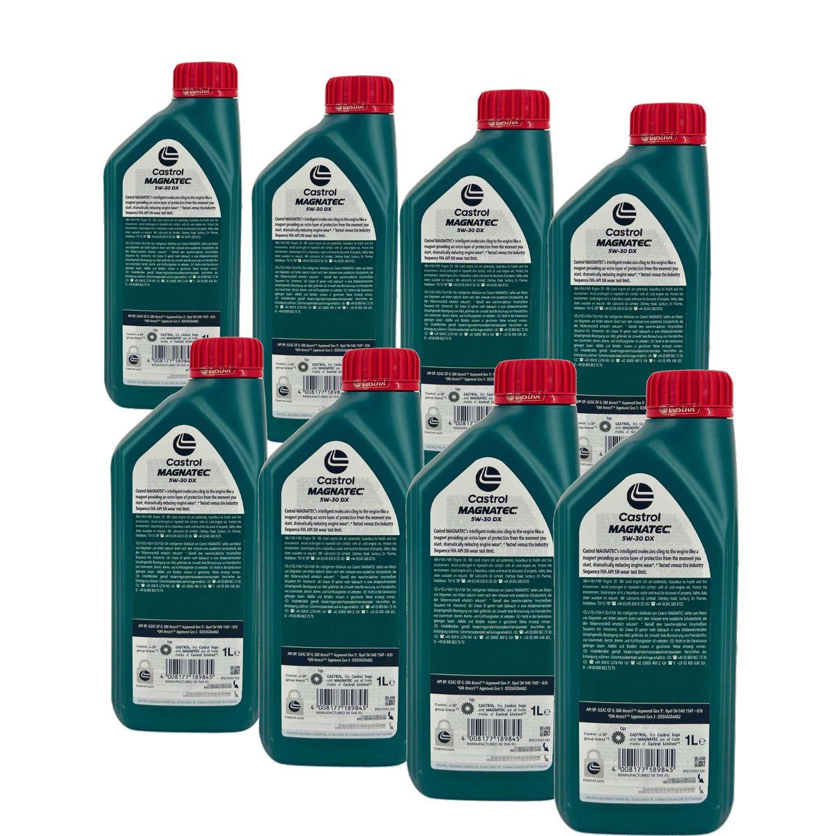 Castrol Magnatec 5W-30 DX 8x1 Liter