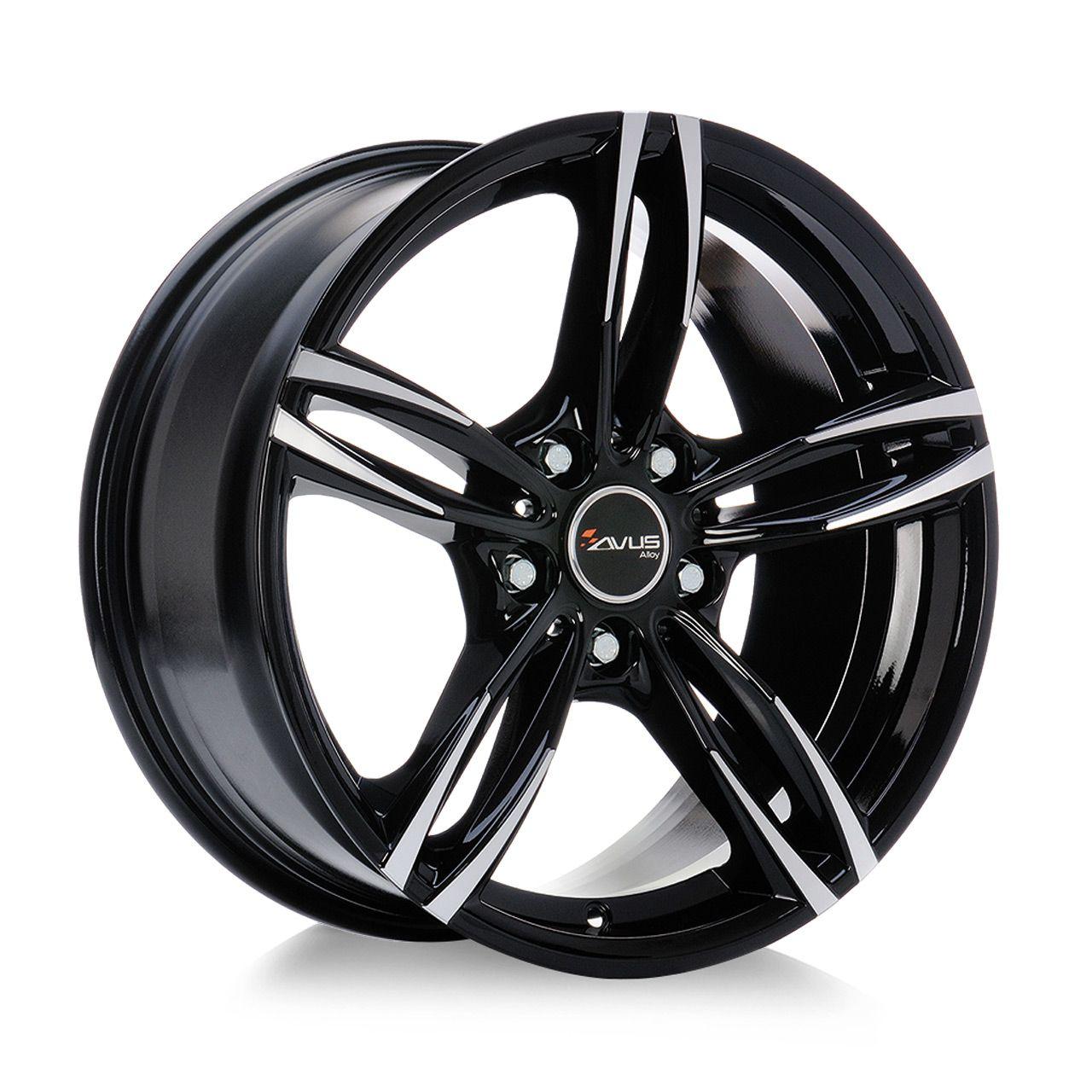 AVUS RACING AC-MB3 black polished 9.5Jx20 5x120 ET45