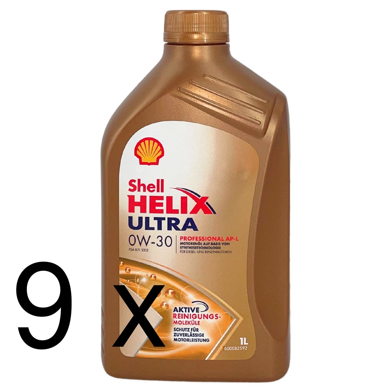 Shell Helix Ultra Professional AP-L 0W-30 9x1 Liter