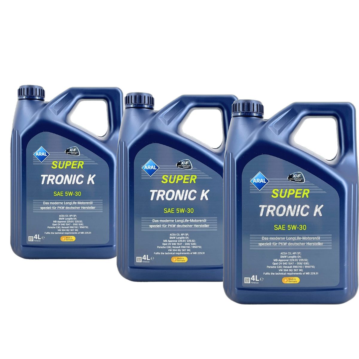 Aral SuperTronic K 5W-30 3x4 Liter