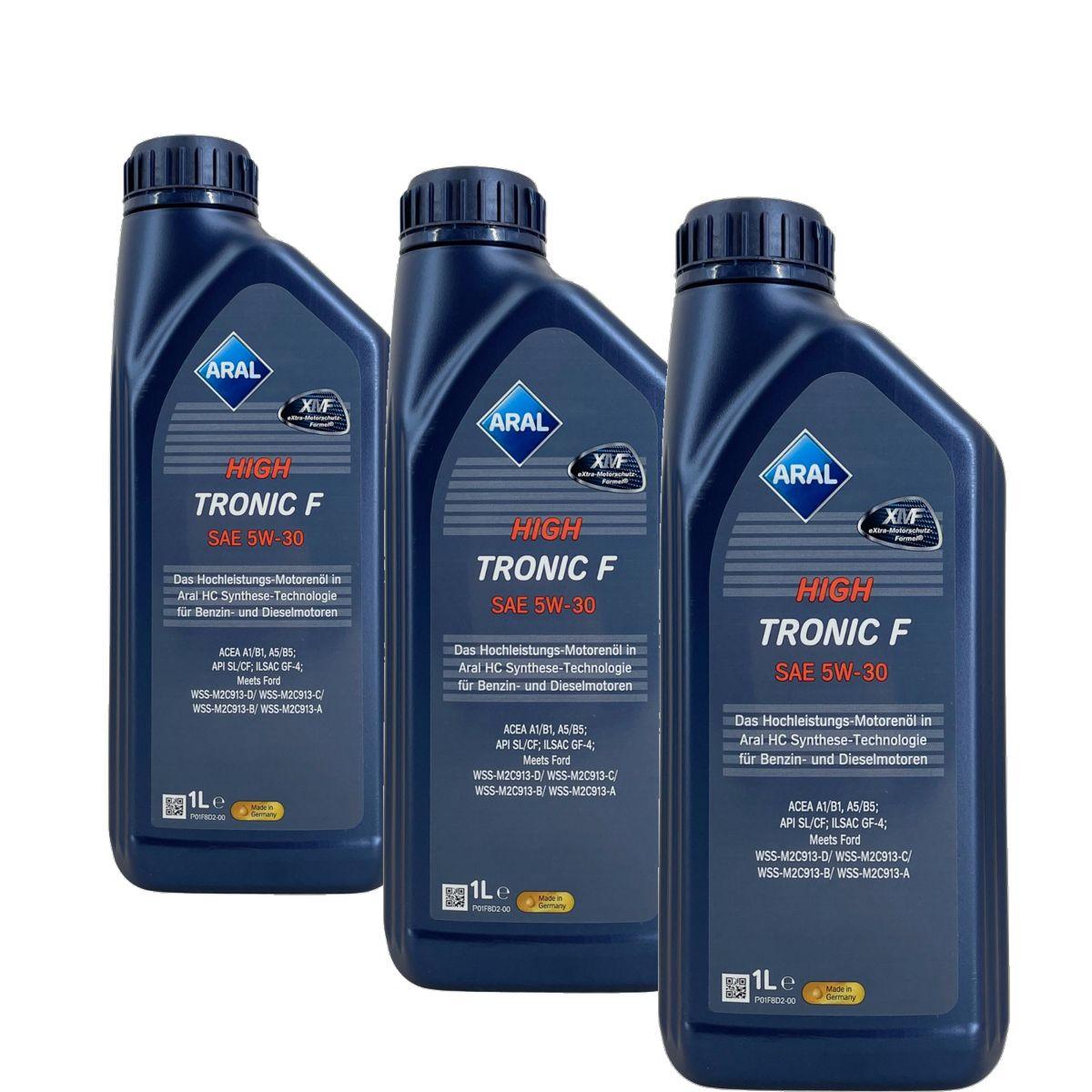 Aral HighTronic F 5W-30 3x1 Liter